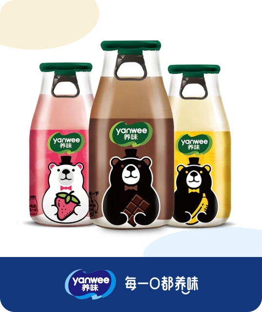养味的190g果奶